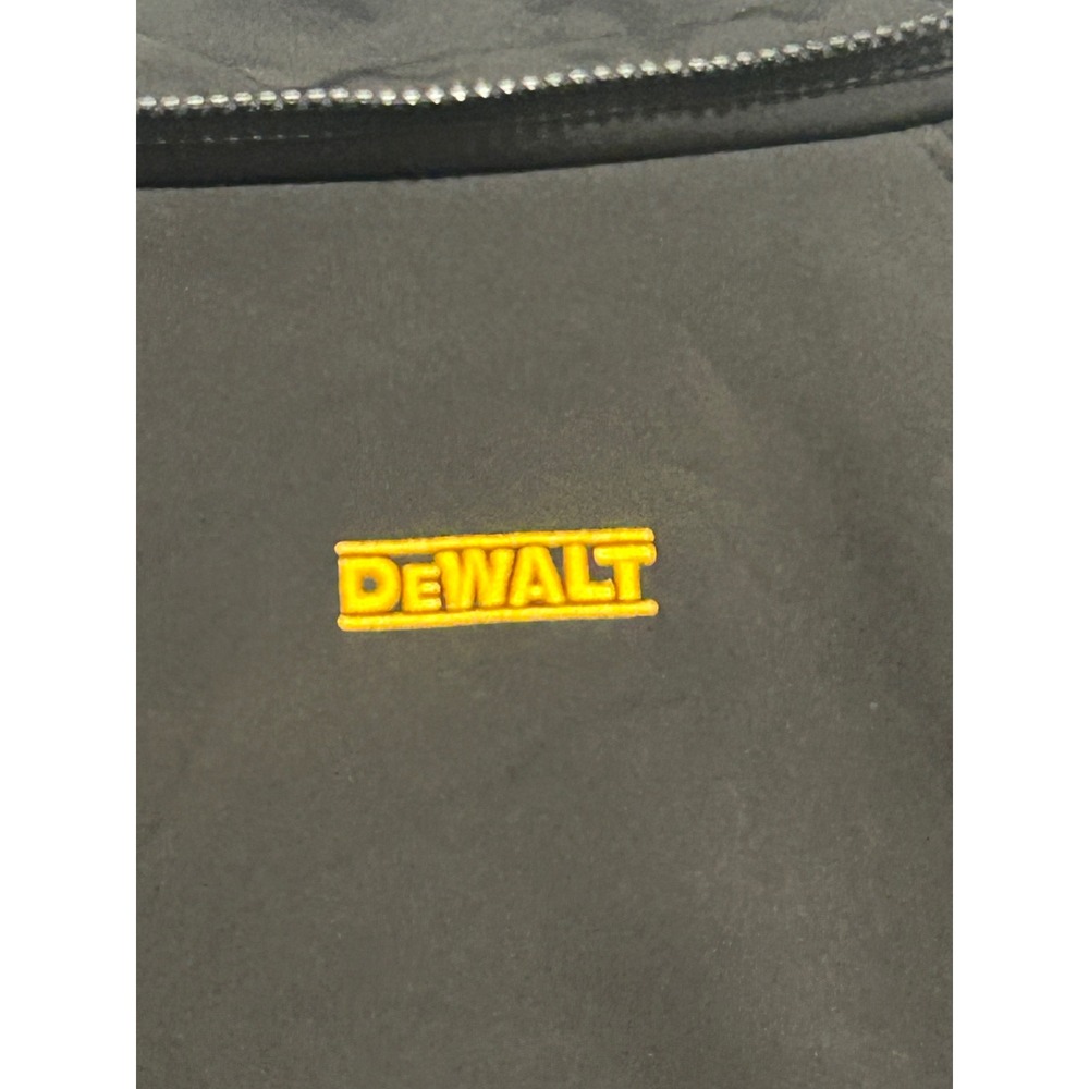 DeWalt Heated Gear Jacket Black Gray Softshell 12V/20V MAX Lithium Ion Medium - Picture 6 of 8